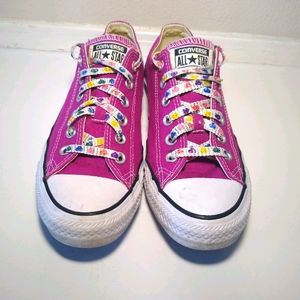 Converse Chuck Taylor Low Top Purple Womens Sz 8.5